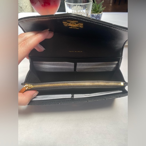 ⚡️NWT⚡️Tory Burch Kira Heirloom Quilted Envelope Wallet - Picture 7 of 13